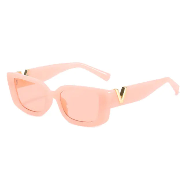 Rectangle Retro Sunglasses - High Trend Coture