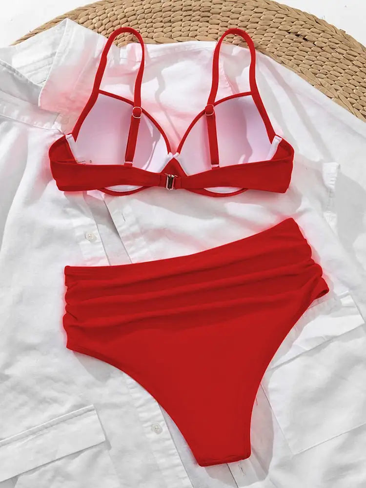 Bikini Vintage Cintura Alta Retro - High Trend Coture