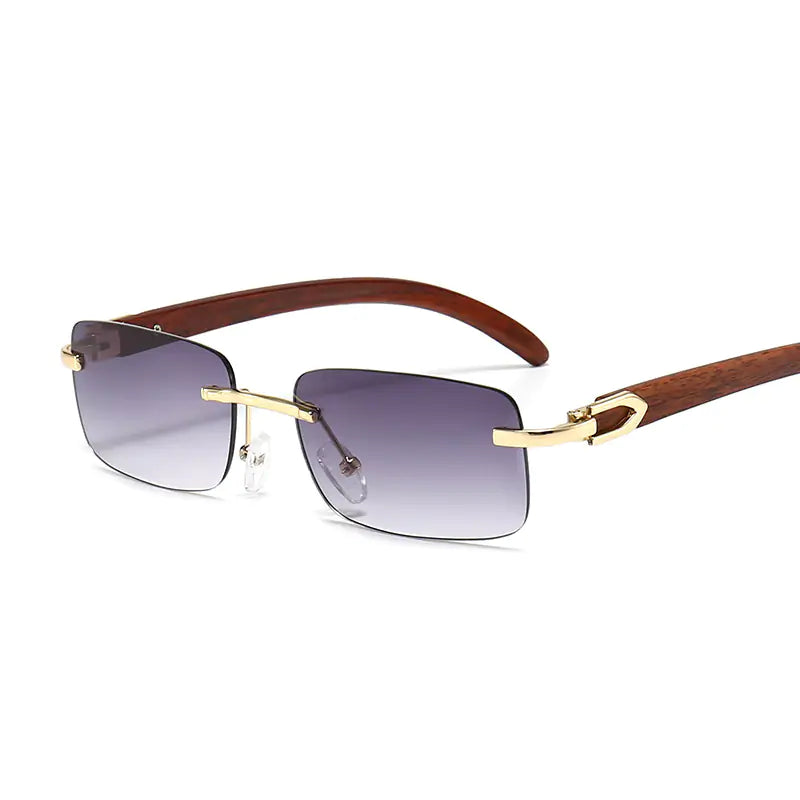 Rimless Steampunk Frameless Sunglasses - High Trend Coture