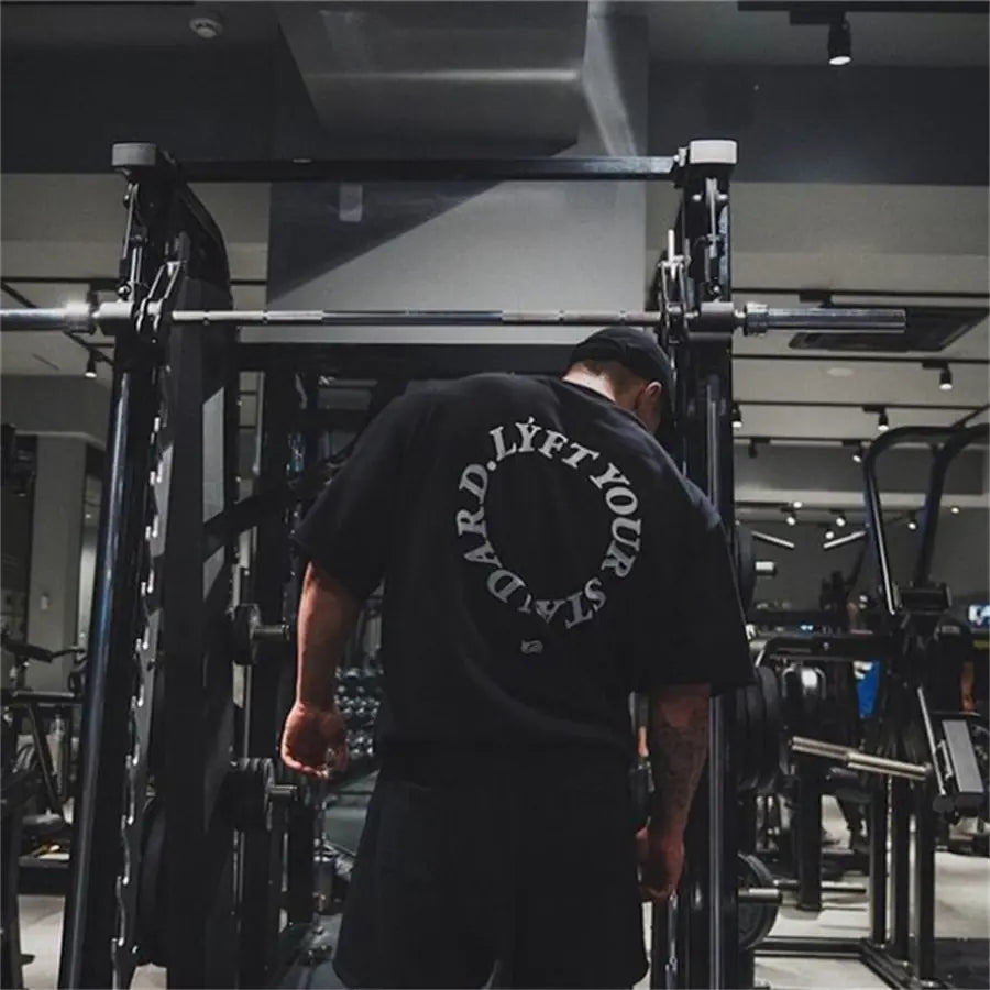 Camiseta Oversize Gym con Bolsillos - High Trend Coture