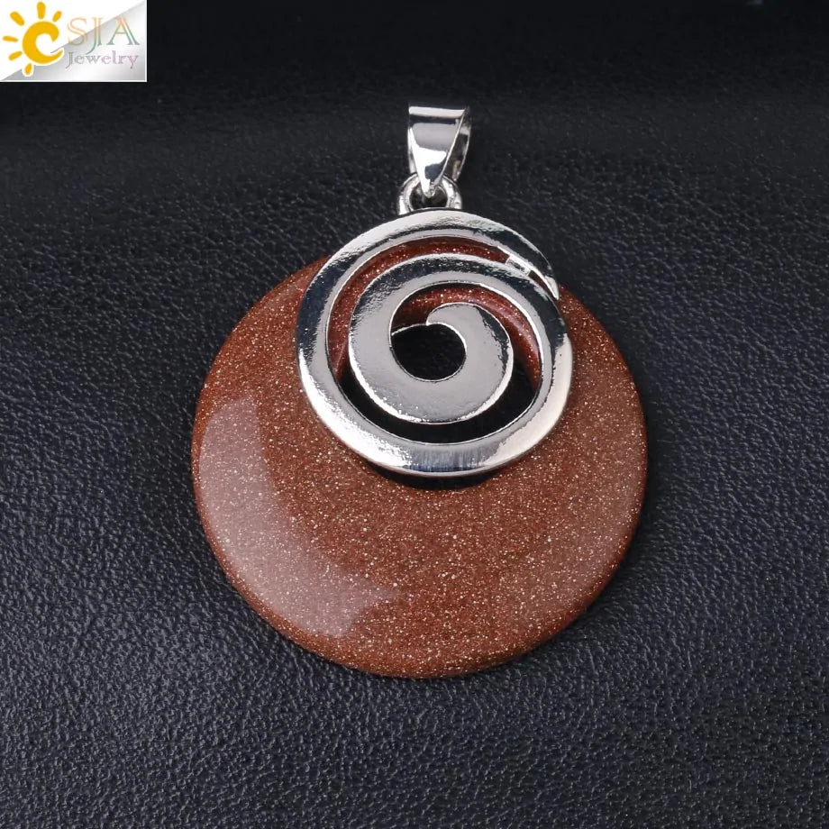 Natural Stone Pendants for Necklaces - High Trend Coture