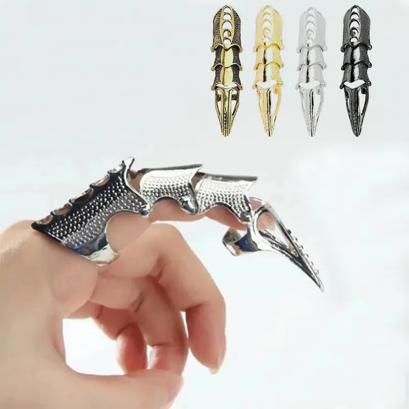 Metal Full Finger Claw Rings - High Trend Coture