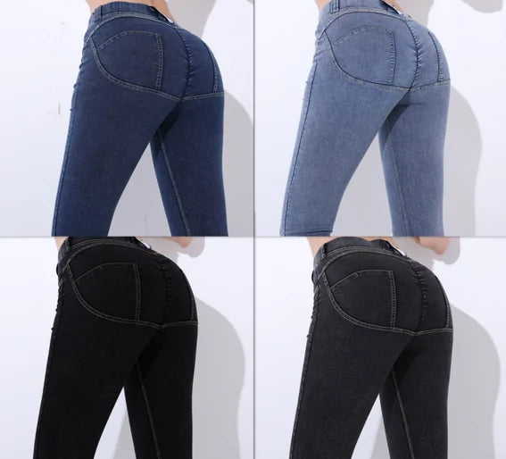 Leggins de Cintura Baja Cruzada - High Trend Coture