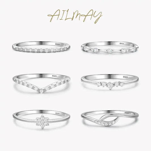 Minimalist Fine Silver Rings - High Trend Coture