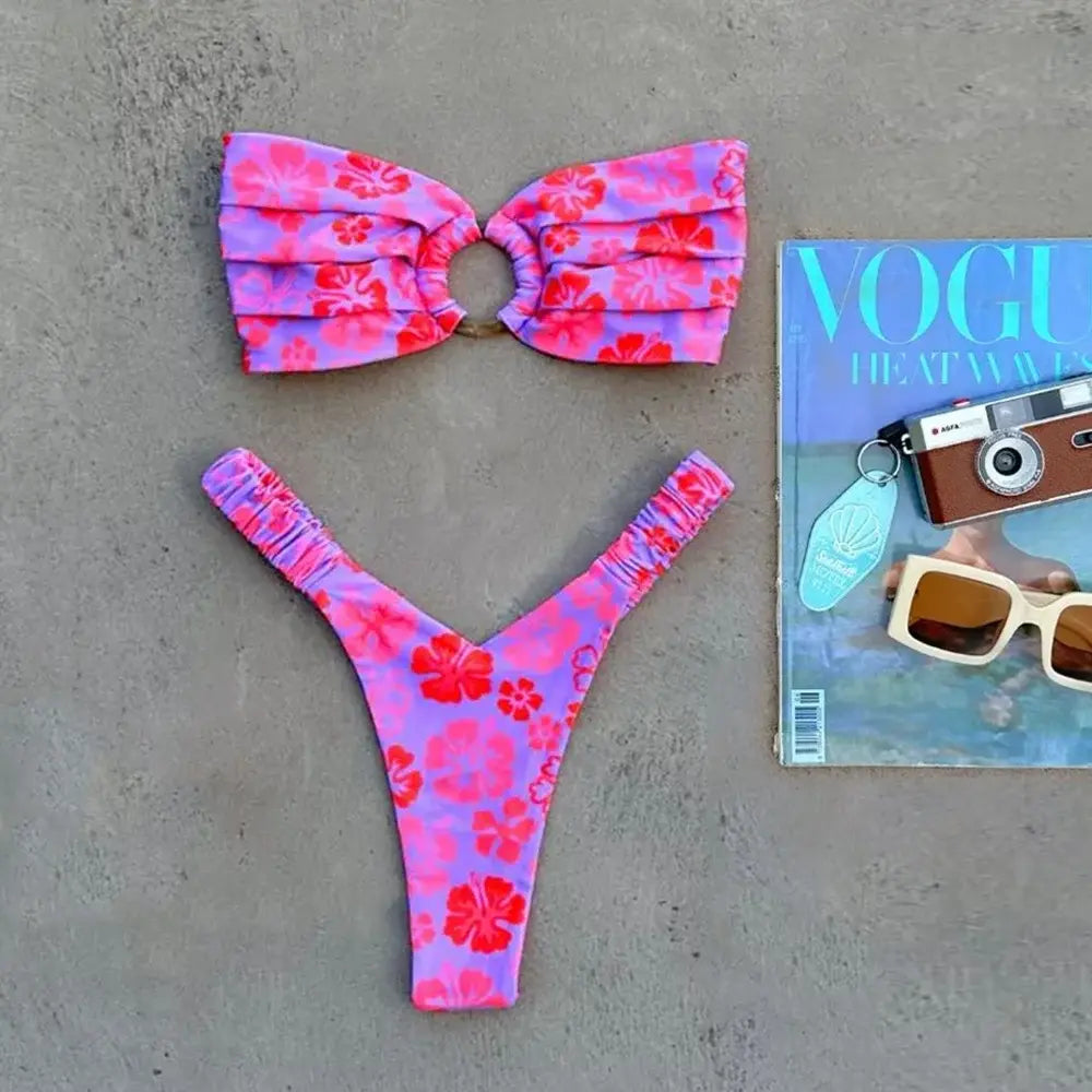 Bikini Palabra de Honor Chic Mirage Push-Up - High Trend Coture