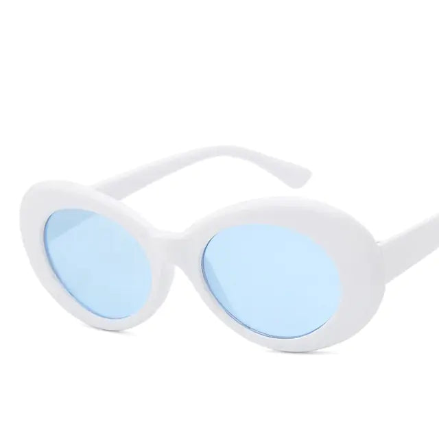 Kurt Cobain Retro Oval Sunglasses - High Trend Coture