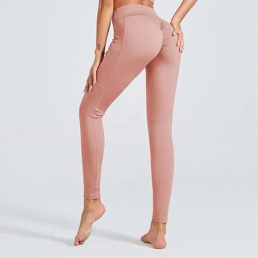 Leggings y Sujetador Deportivo Espalda Cruzada - High Trend Coture