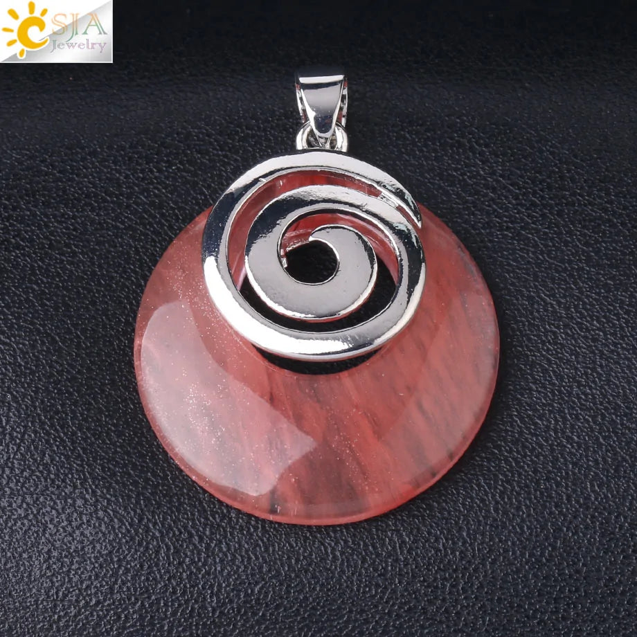 Natural Stone Pendants for Necklaces - High Trend Coture