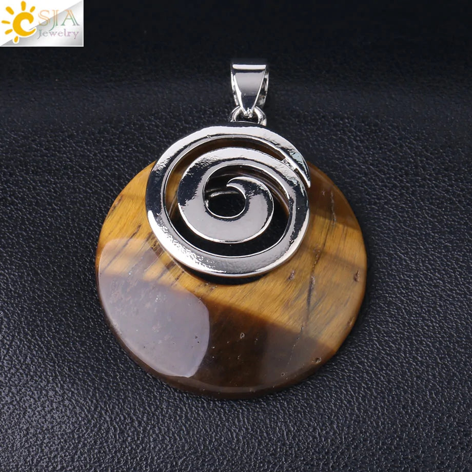 Natural Stone Pendants for Necklaces - High Trend Coture
