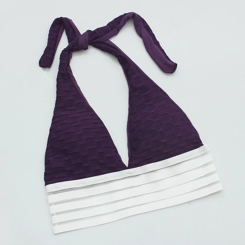 Leggings Tobilleros y Top Deportivo de Lycra - High Trend Coture