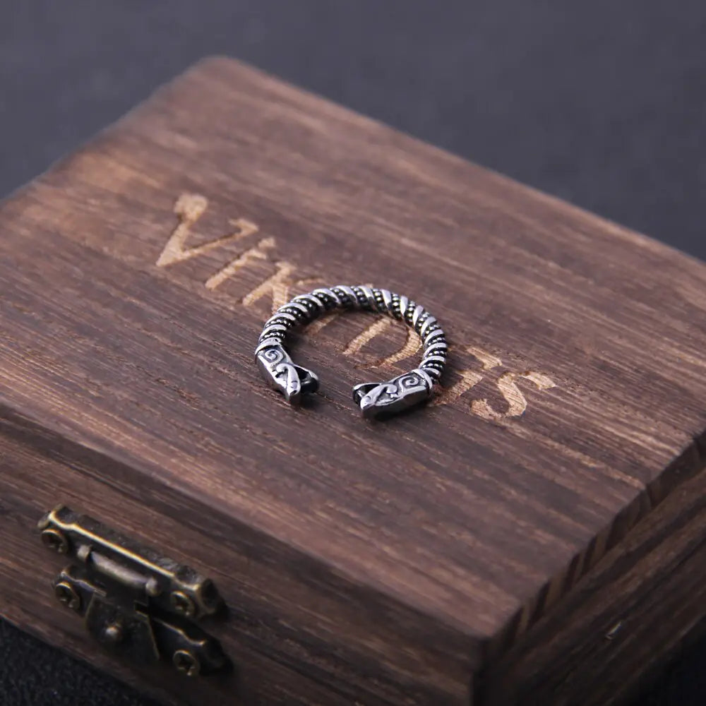 Men's Viking Dragon Statement Rings - High Trend Coture