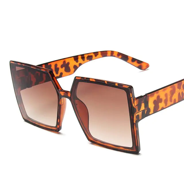Women's Square Sunglasses Oversized - High Trend Coture