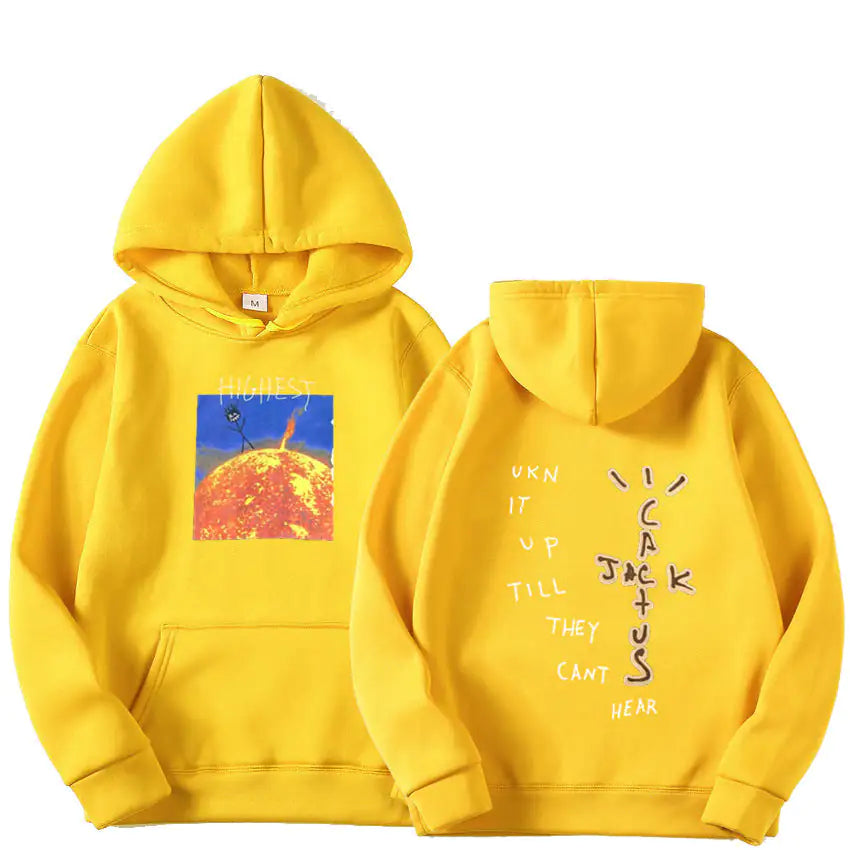 Sudadera con Capucha Travis Scott Cactus Jack Unisex