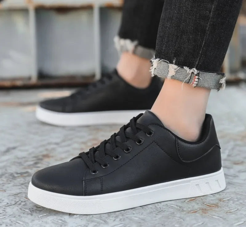 Zapatillas de Vestir de Cuero para Hombre Casual Estilo Británico