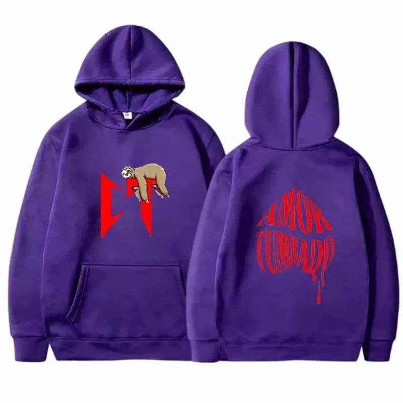 Sudadera con Capucha Estampada Natanael Cano