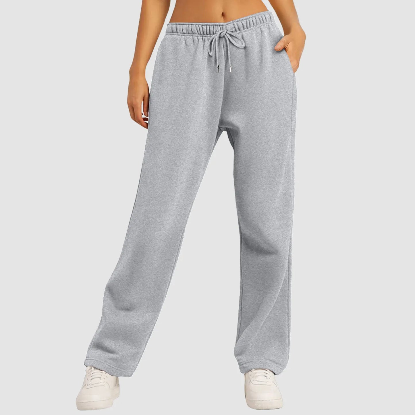 Pantalón Jogger de Mujer Chándal Elástico Holgado