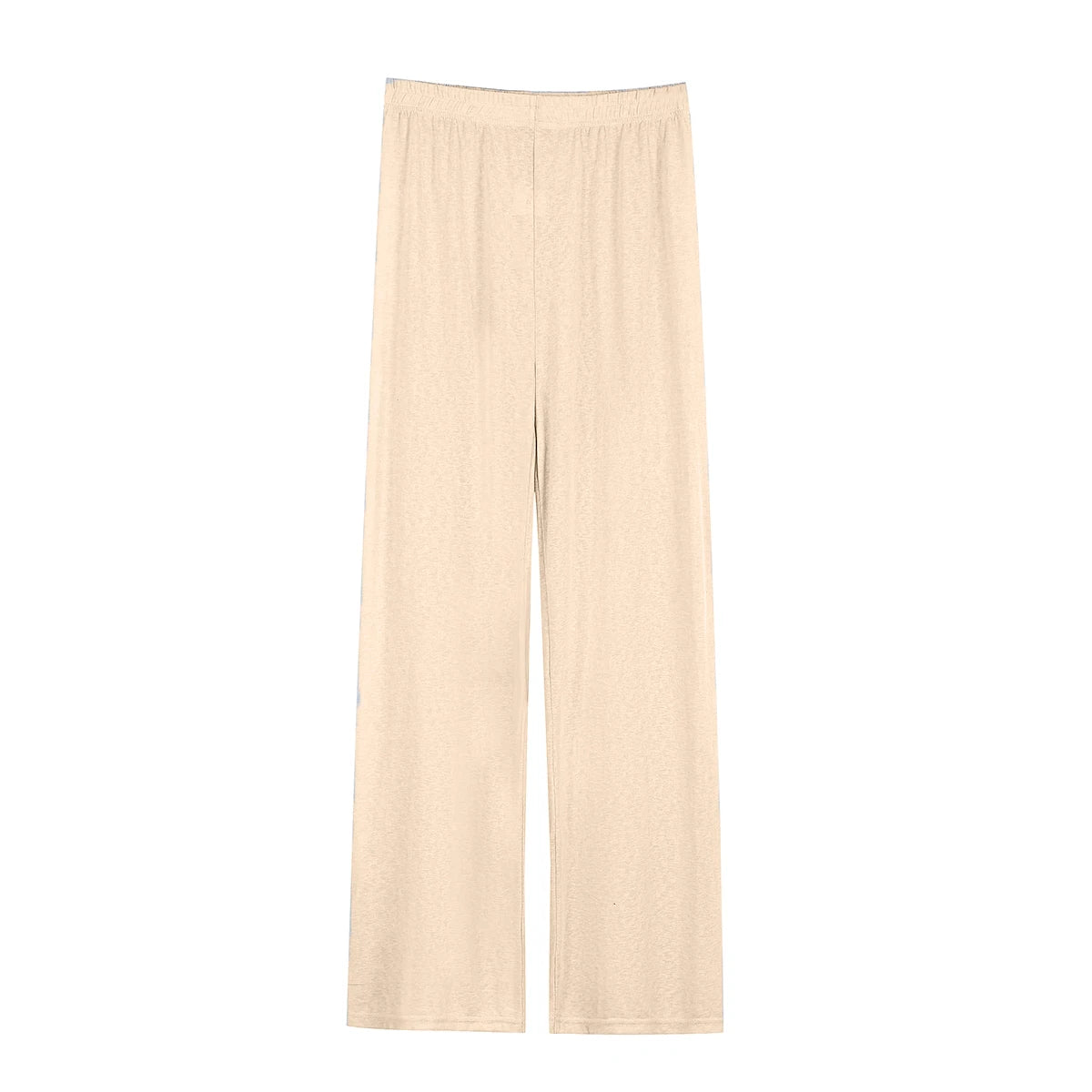Conjunto Mujer Casual Top Manga Larga y Pantalón Fluido