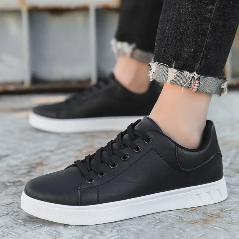 Zapatillas de Vestir de Cuero para Hombre Casual Estilo Británico