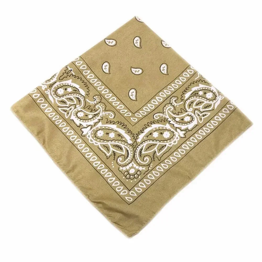 Bandana Bohemia con Estampado Paisley Unisex Multifuncional
