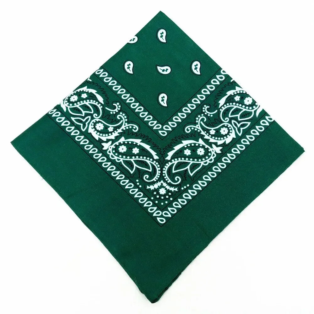 Bandana Bohemia con Estampado Paisley Unisex Multifuncional