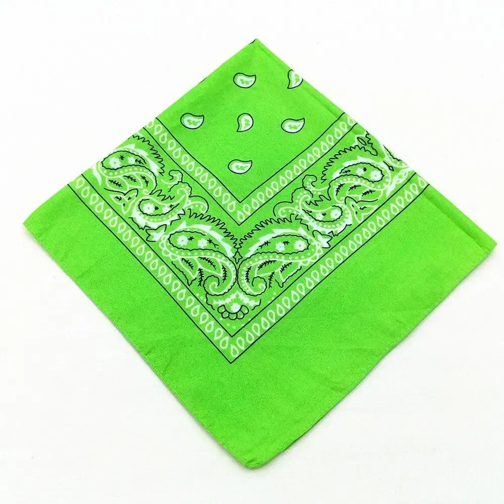 Bandana Bohemia con Estampado Paisley Unisex Multifuncional