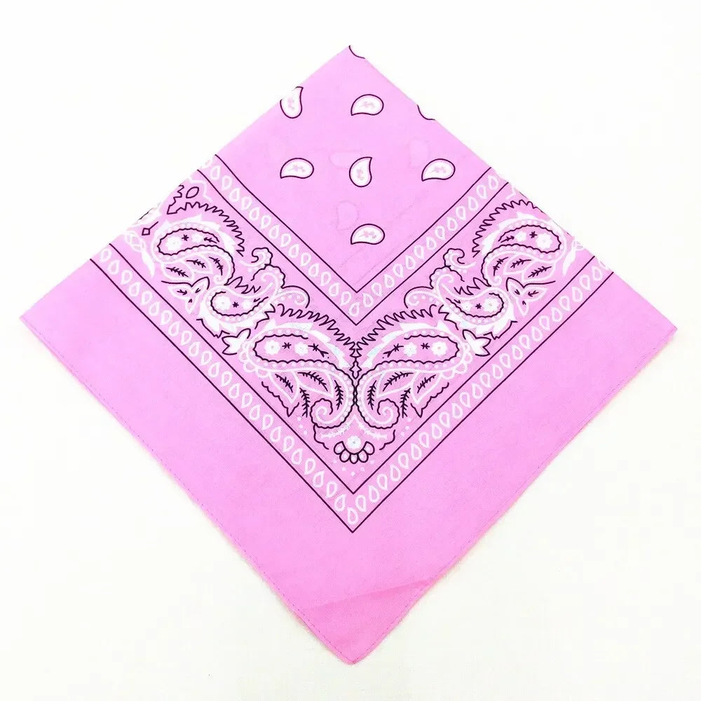 Bandana Bohemia con Estampado Paisley Unisex Multifuncional