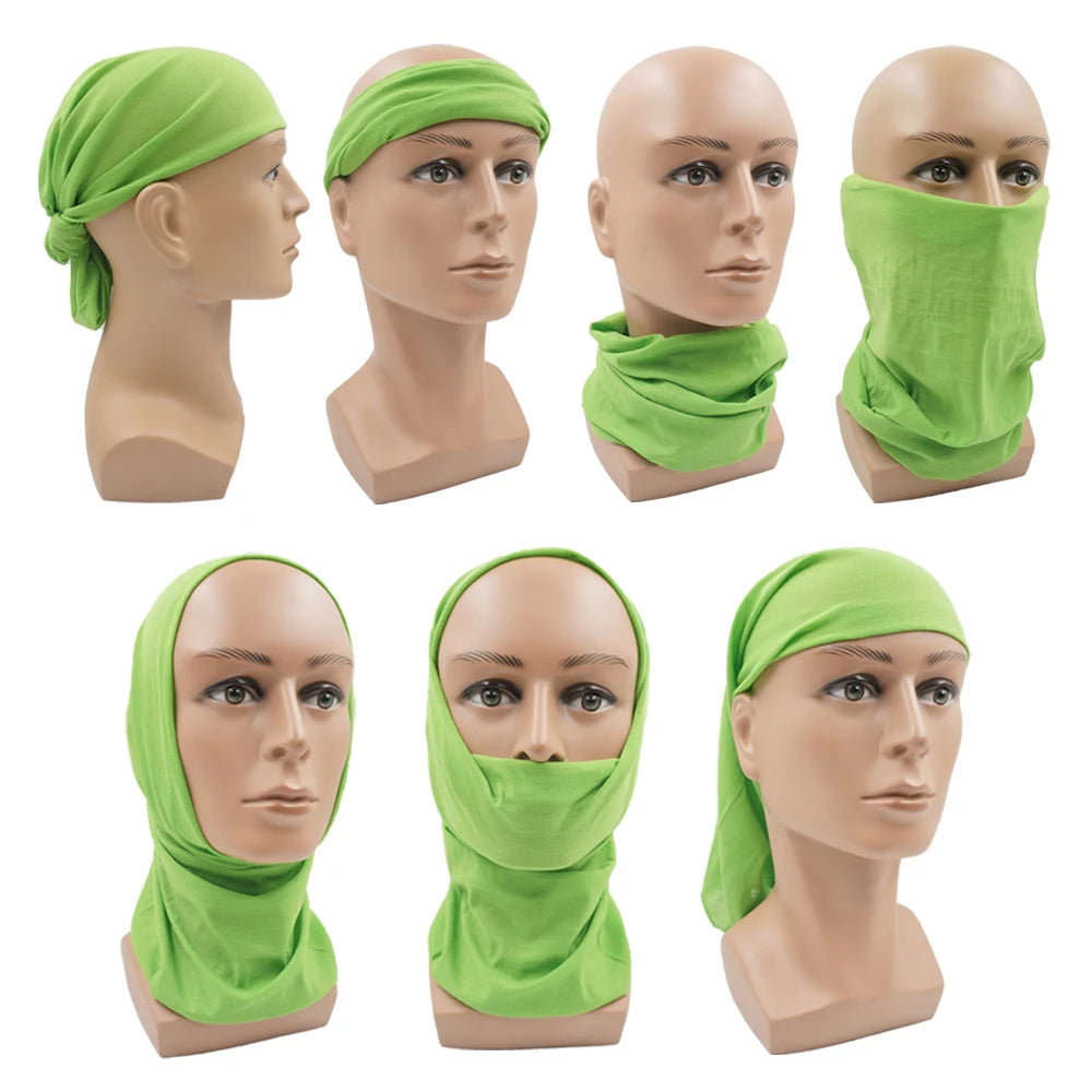 Braga Cuello Bandana Multicolor Unisex Multifuncional