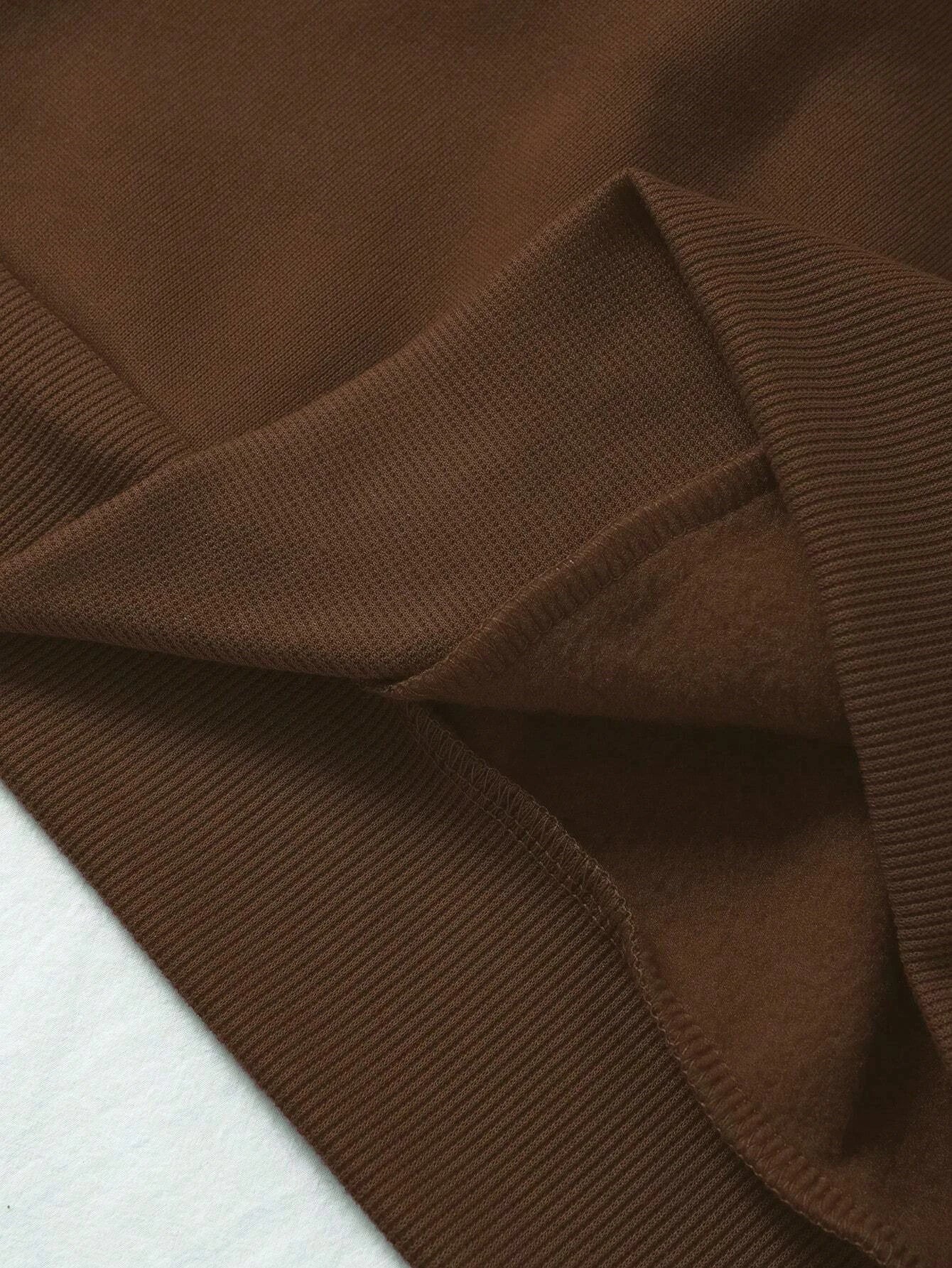 Sudadera Polar con Forro Interior Estampado Osito