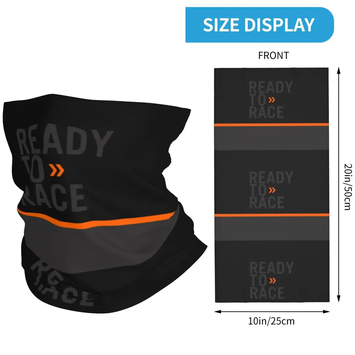 Bandana Braga Cuello Racing Unisex | Protección contra Viento y Polvo