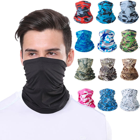 Bandana Multifuncional de Seda para Motociclismo y Actividades al Aire Libre