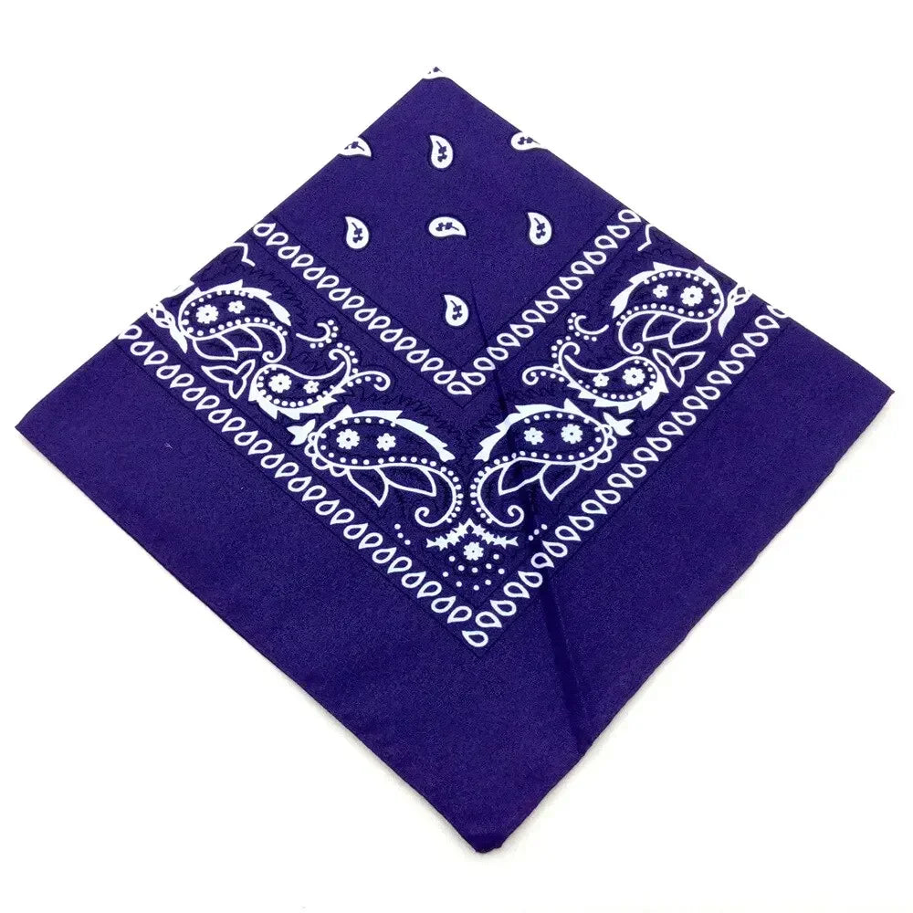 Bandana Bohemia con Estampado Paisley Unisex Multifuncional