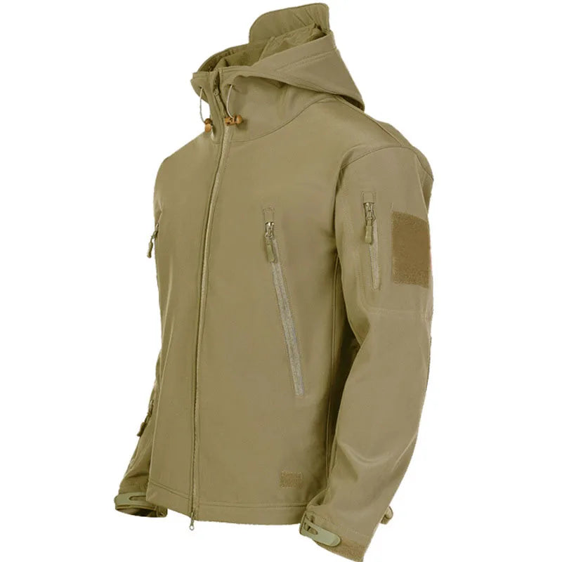 Chaqueta Táctica Militar para Hombre Corta Vientos e Impermeable