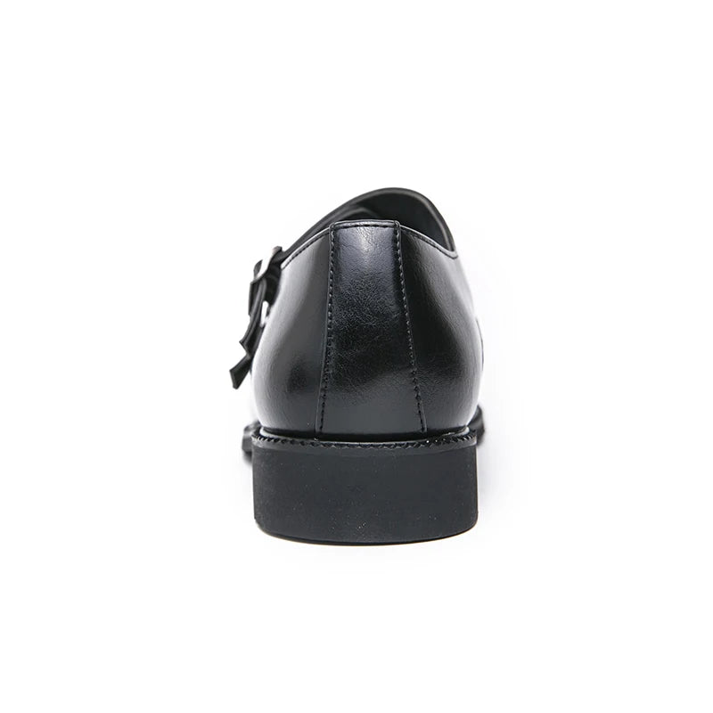 Zapatos Oxford para Hombre de Doble Correa con Hebillas