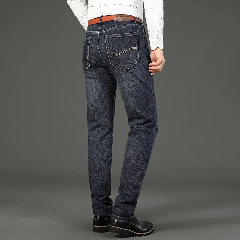 Pantalones Vaqueros para Hombre Jeans Casual Bussines