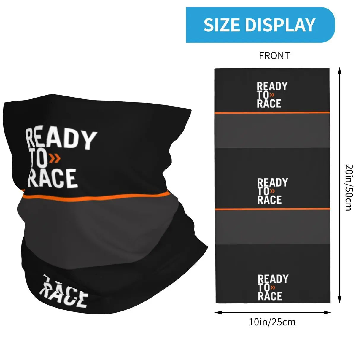 Bandana Braga Cuello Racing Unisex | Protección contra Viento y Polvo
