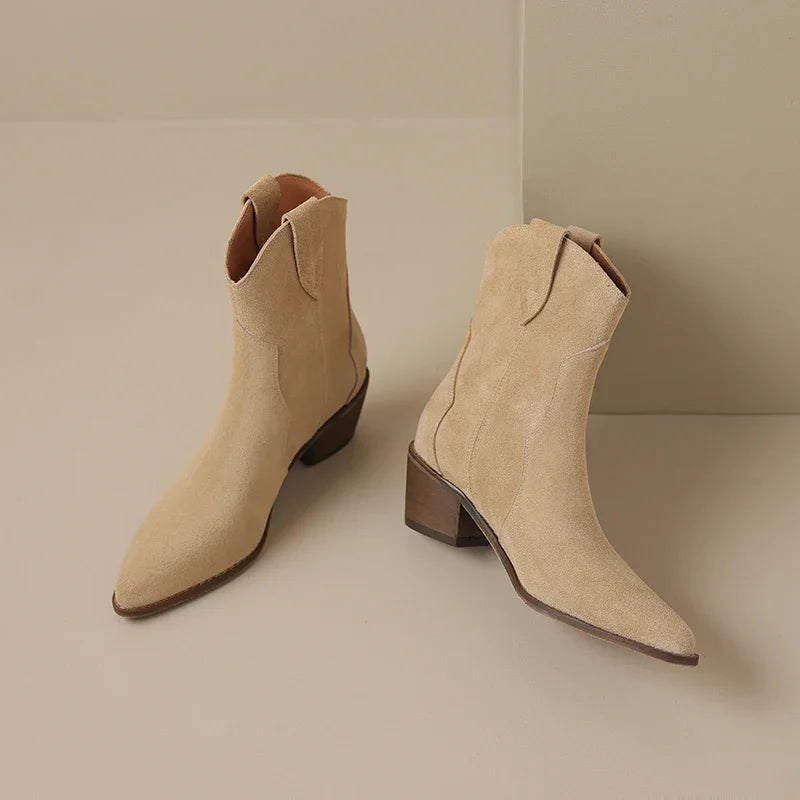Botines Chelsea para Mujer de Ante Camperos