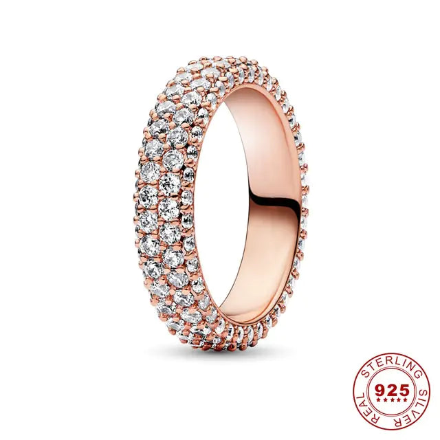Celestial Blue Sparkling Moon And Sun Rings - High Trend Coture