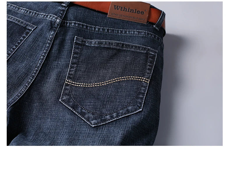 Pantalones Vaqueros para Hombre Jeans Casual Bussines
