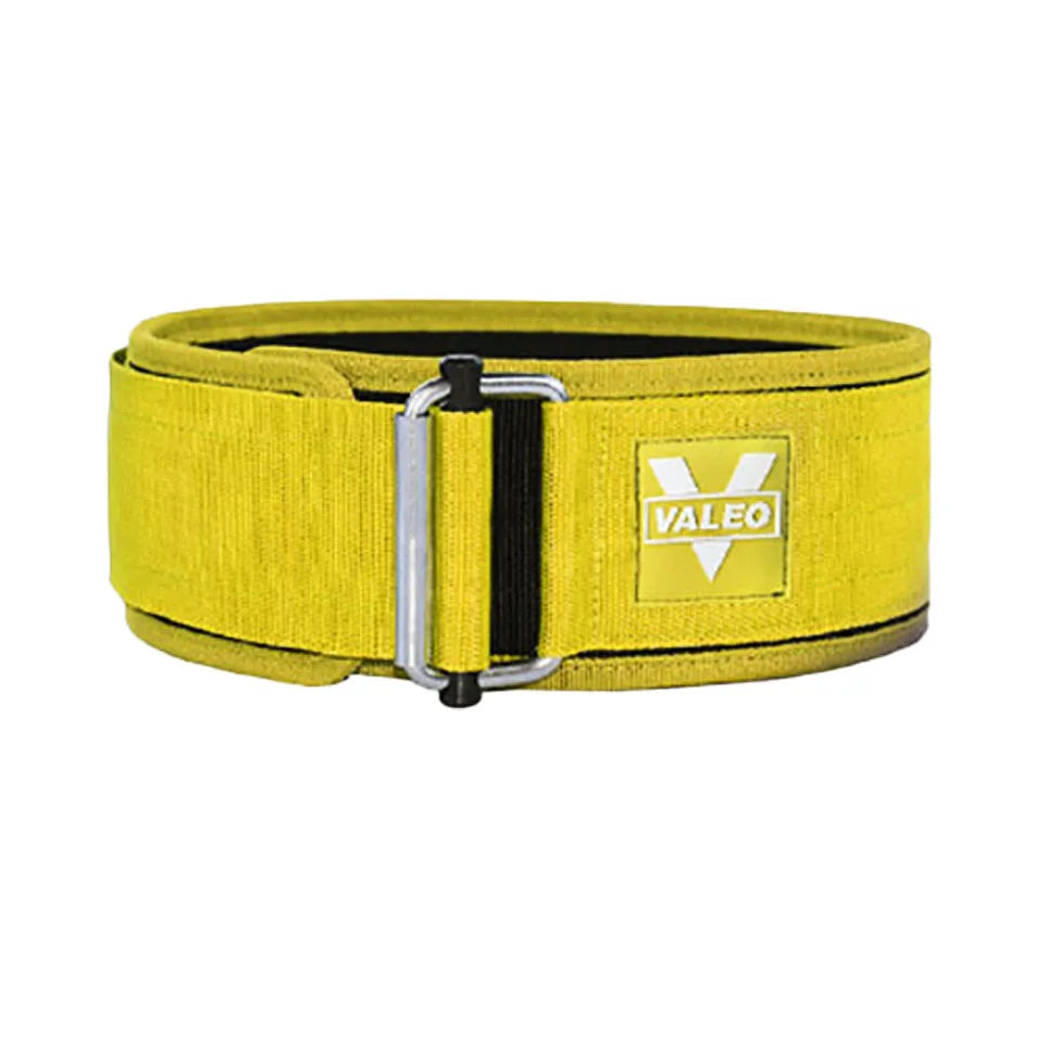 Cinturón de Levantamiento de Pesas con  Soporte Lumbar Ajustable Y Hebilla de Metal