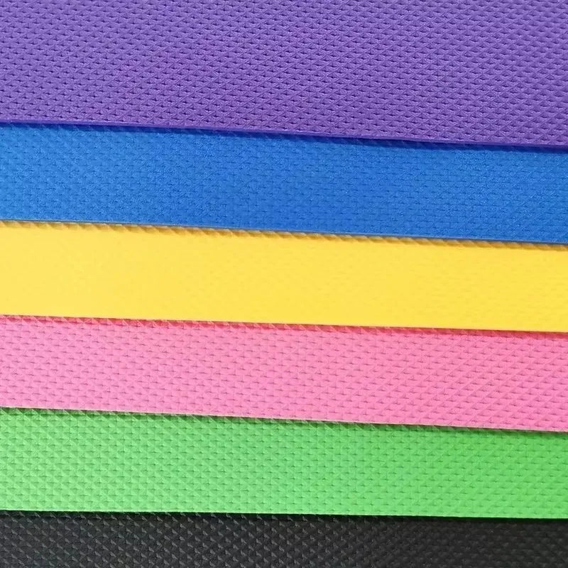 Esterillas de Yoga de 4 mm de Grosor, 173 cm x 61 cm, Antideslizantes para Ejercicios de Fitness
