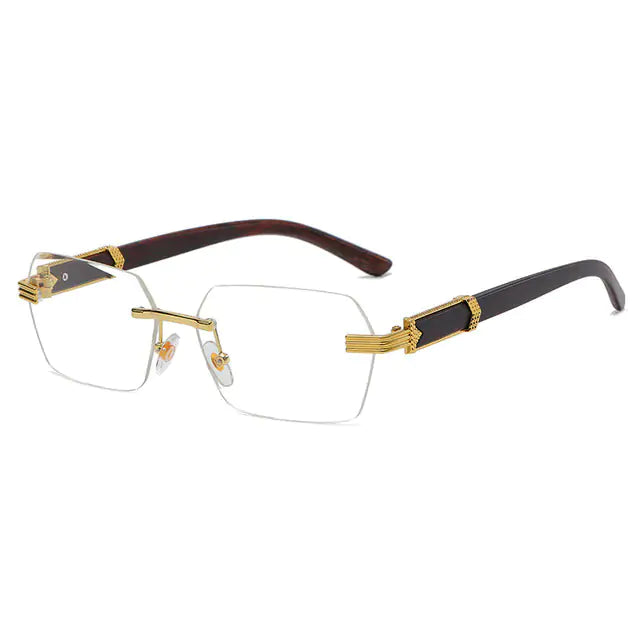 Rimless Steampunk Frameless Sunglasses - High Trend Coture