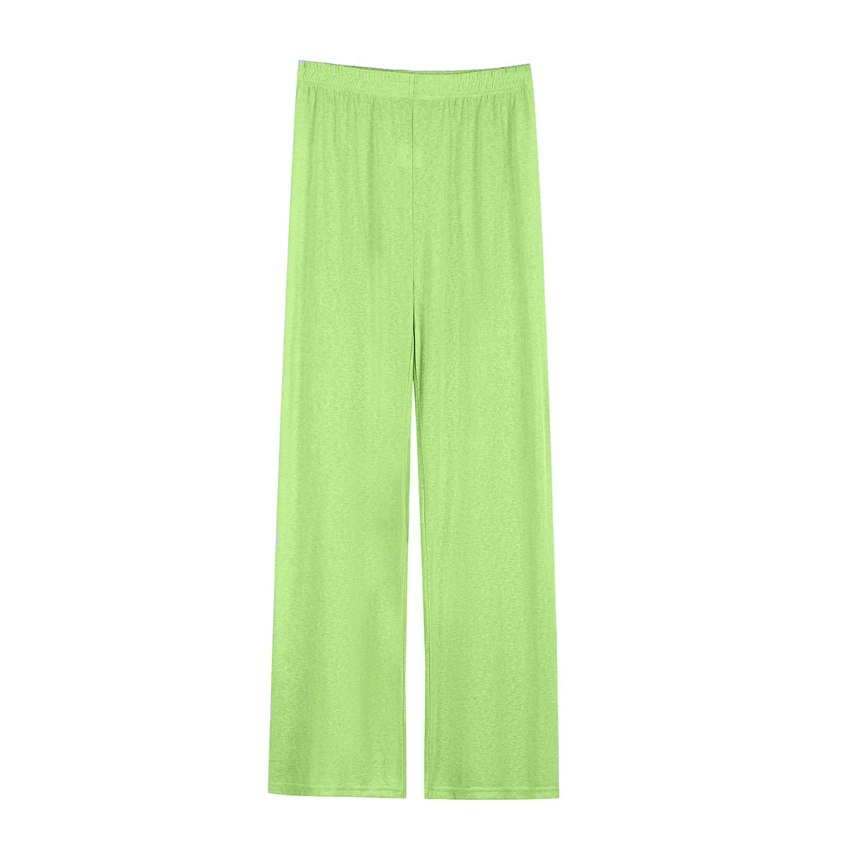 Conjunto Mujer Casual Top Manga Larga y Pantalón Fluido
