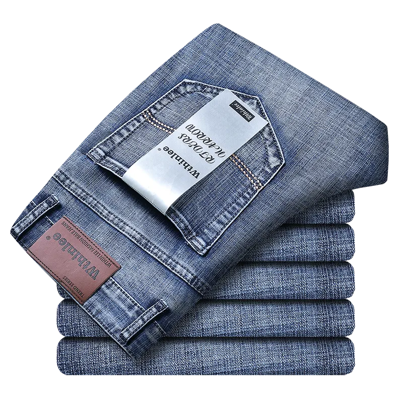 Pantalones Vaqueros para Hombre Jeans Casual Bussines