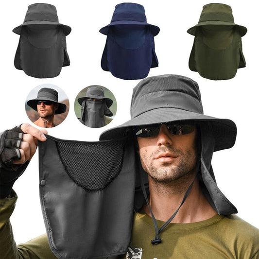Sombrero de Verano Unisex con Ala Visera y Protección Solar UV
