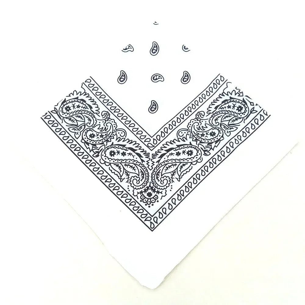 Bandana Bohemia con Estampado Paisley Unisex Multifuncional