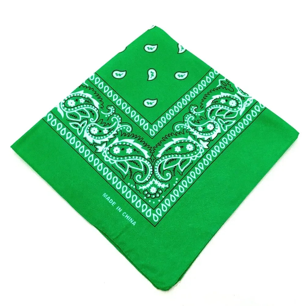 Bandana Bohemia con Estampado Paisley Unisex Multifuncional