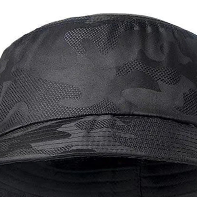 Sombrero Bucket Unisex Camuflaje con Ventilación y Protección Solar
