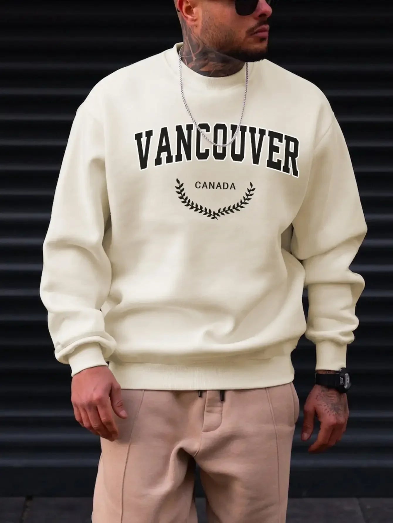 Sudadera  Personalizada para Hombre con Estampado Vancouver