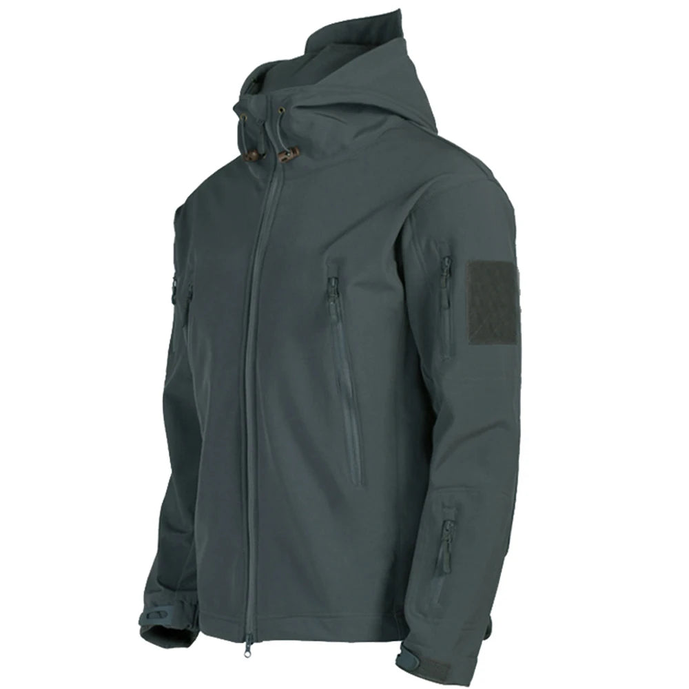 Chaqueta Táctica Militar para Hombre Corta Vientos e Impermeable