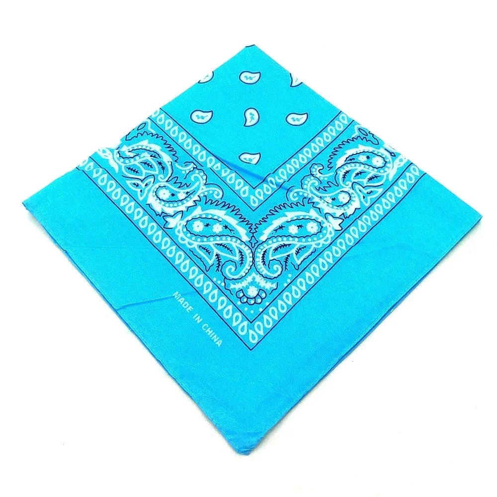 Bandana Bohemia con Estampado Paisley Unisex Multifuncional